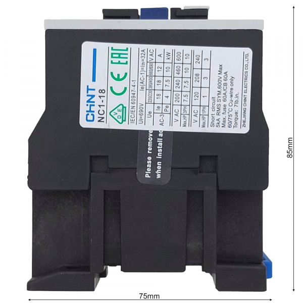 Контактор 18а 230V