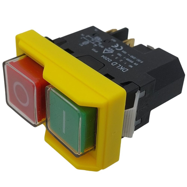 Кнопка старт-стоп 4 контакта 10а катушка 230V