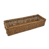 Корзина L 55см w 19,5см h 11см ПЛЕТЕНИЕ, пластик дерево